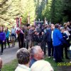 Odsłonięcia pomnika Sądeckich Żołnierzy Wyklętych pod Przehybą 